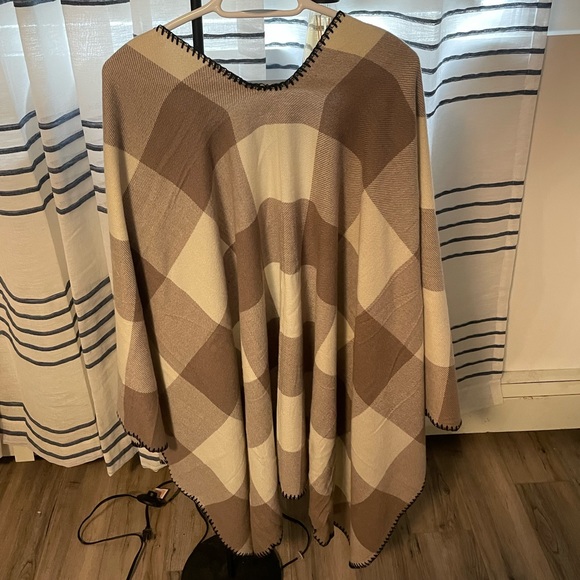 Just Cozy Poncho Scarf - Picture 2 of 5